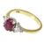 AGL-certified-cushion-cut-1.20ct.-Burma-Ruby-and-diamond-late-vintage-engagement-ring-in-18kt-yellow-gold-and-platinum