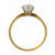 Antique-style-Tiffany-certified-round-brilliant-0.73ct.-Diamond-H-color-VS1-clarity-antique-style-engagement-ring-in-18ky-yellow-gold-and-platinum-profile